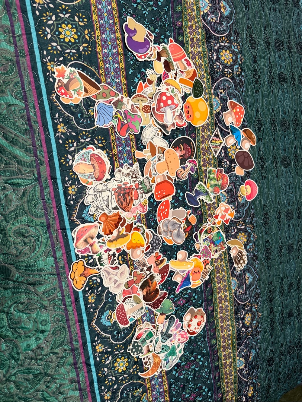 Mushroom sticker lot